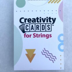 box of creativity cards for strings