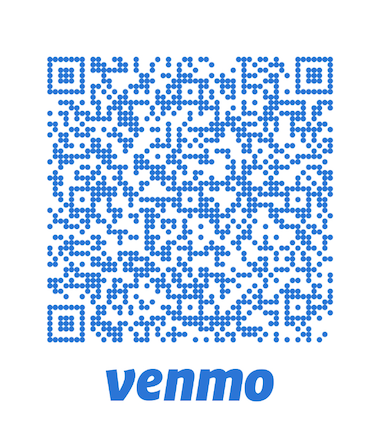 QR link ink to Venmo donation page